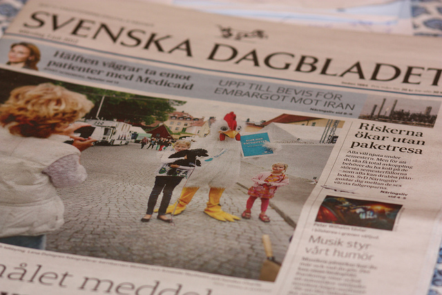 Dagstidningen Svenska Dagbladet delar varje år ut Bragdguldet.