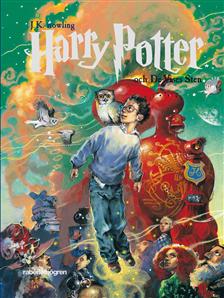 Harry Potter och de vises sten var fösta boken i serien.