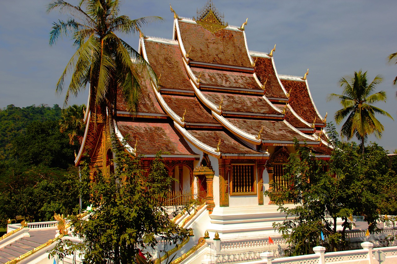 Ett buddhistiskt tempel.