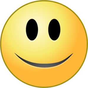 En glad emoji