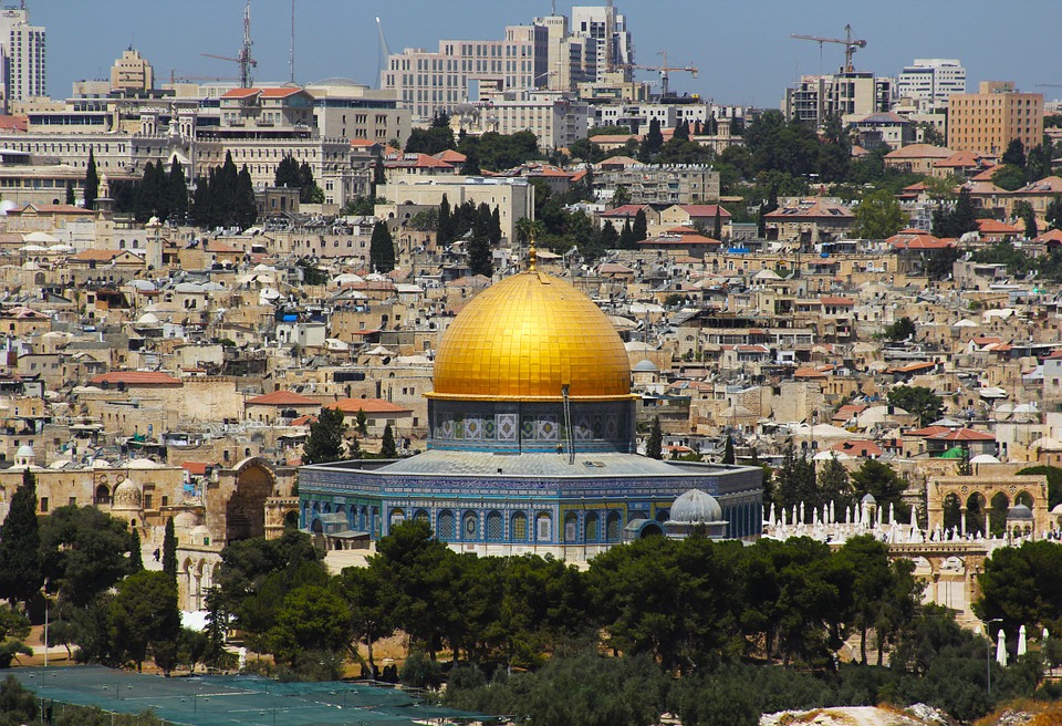 En moské i Jerusalem.