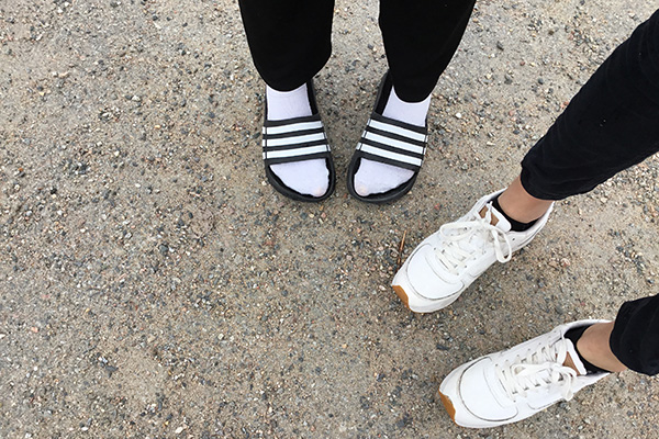 Foto på sommarskor.