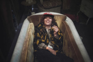 Amanda Bergman i bandet Amason.