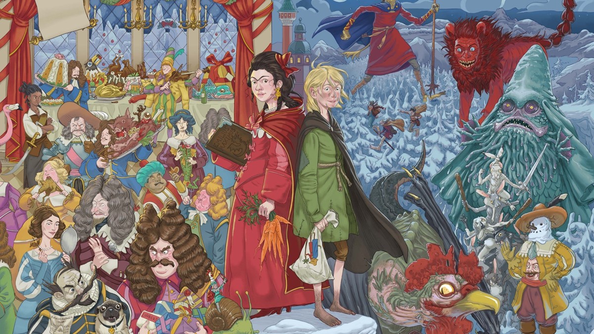 Bild från boken Knäckarbanketten