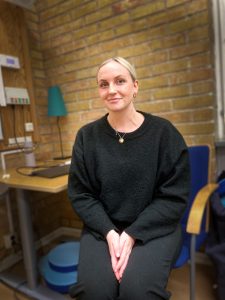 Johanna Wallin är familjestödjare på BUFFF